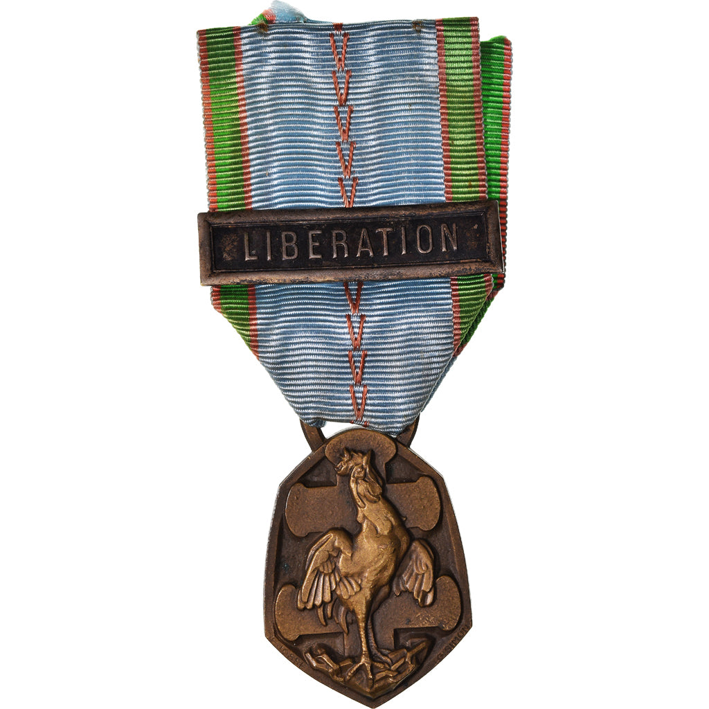 Francia, Libération de la France, medalla, 1939-1945, Muy buen estado, Simon