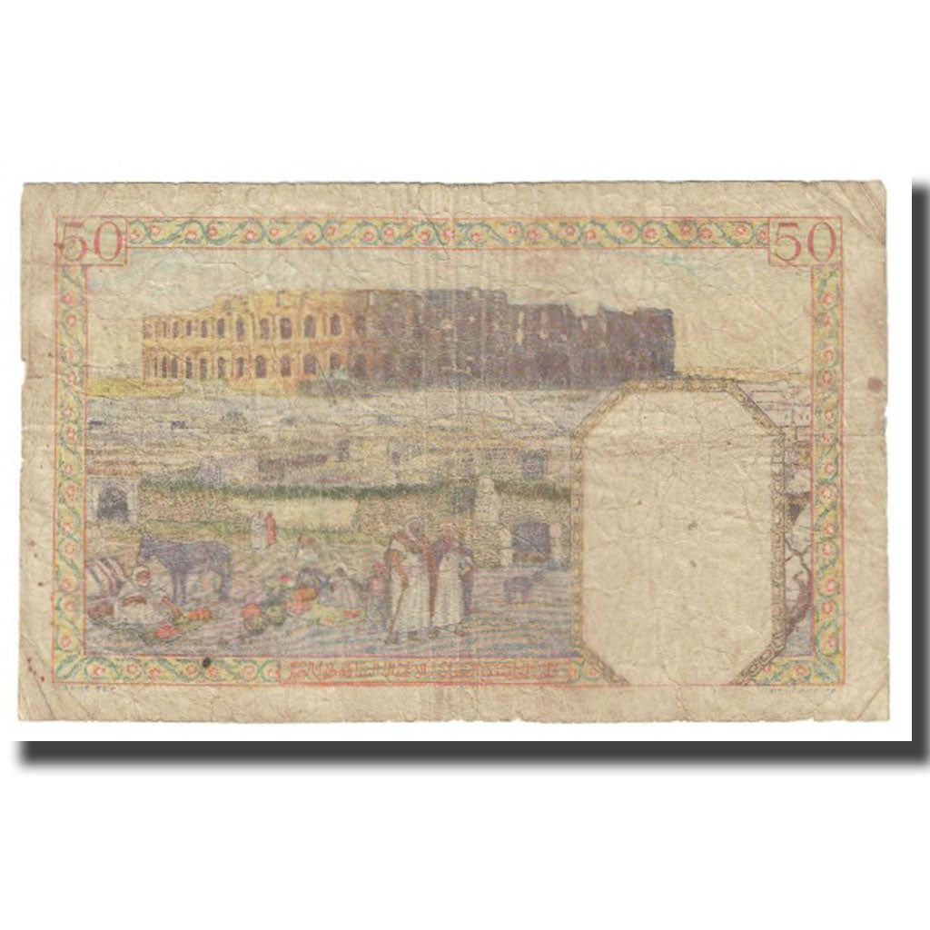 Banknote, Algeria, 50 Francs, 1945, 1945-04-03, KM:87, F(12-15)