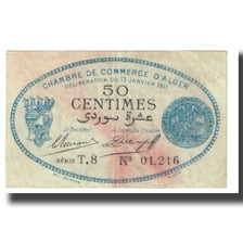 Banknote, Algeria, 50 Centimes, 1915, 1915-01-13, VF(30-35)