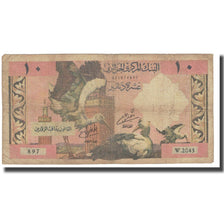 Banknot, Algieria, 10 Dinars, KM:123a, VF(20-25)