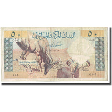 Banknote, Algeria, 50 Dinars, 1964, 1964-01-01, KM:124a, VF(30-35)