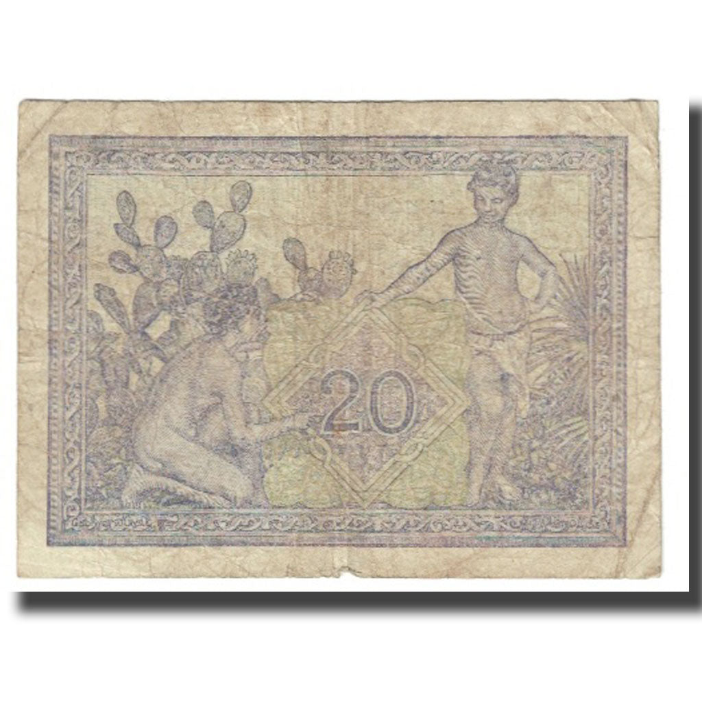 Banknote, Algeria, 20 Francs, 1944, 1944-11-29, KM:92a, VF(30-35)