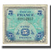 Francja, 5 Francs, Flag/France, 1944, SERIE DE 1944, VF(20-25), Fayette:VF17.1