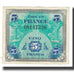 France, 5 Francs, Flag/France, 1944, SERIE DE 1944, EF(40-45), Fayette:VF17.1