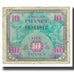 Frankreich, 10 Francs, Flag/France, 1944, SERIE DE 1944, S, Fayette:VF.18.1