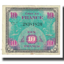 Francia, 10 Francs, Flag/France, 1944, SERIE DE 1944, BC, Fayette:VF.18.1