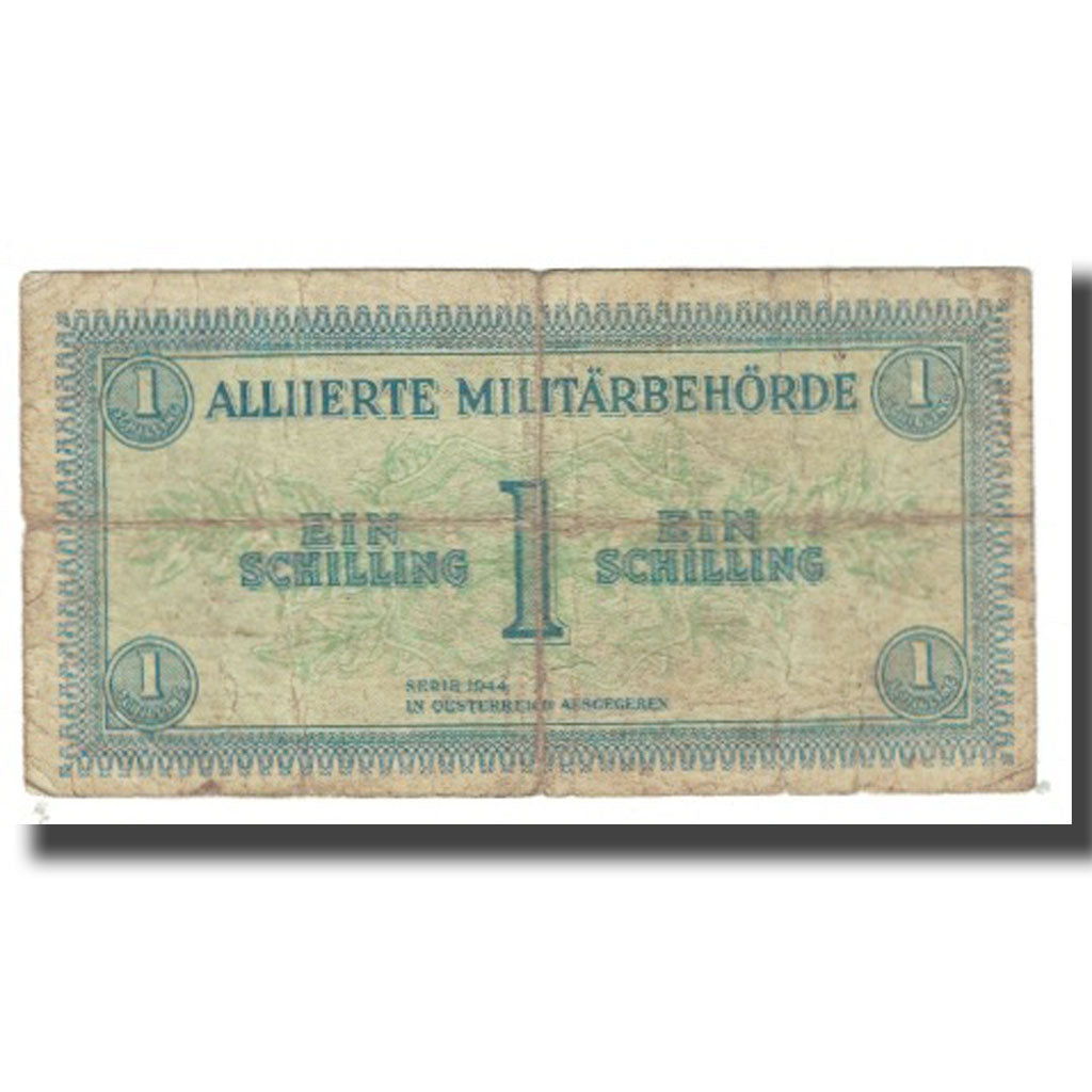 Banknote, Austria, 1 Schilling, 1944, KM:103a, VF(20-25)