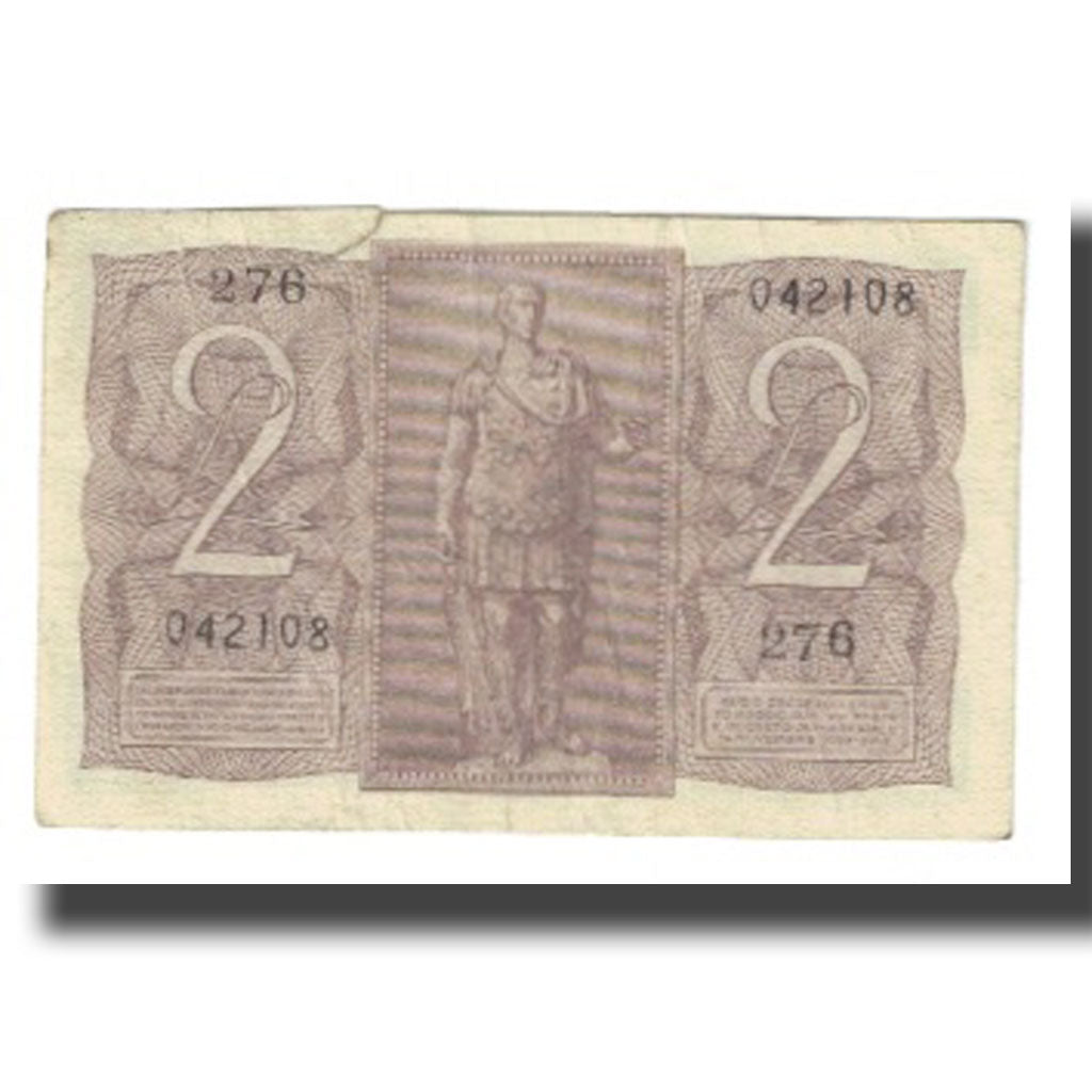 Banknote, Italy, 2 Lire, KM:27, VF(20-25)