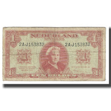 Geldschein, Niederlande, 1 Gulden, 1945, 1945-05-18, KM:70, SGE+