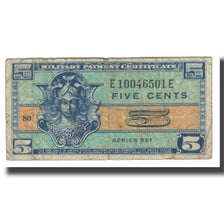Banknote, United States, 5 Cents, KM:M29, VF(20-25)