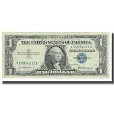 Billete, One Dollar, 1957, Estados Unidos, BC+