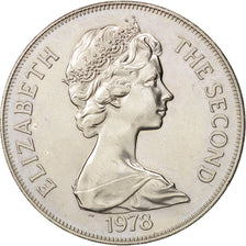 Tristan Da Cunha, Elizabeth II, Crown, 1978, Pobjoy Mint, AU(55-58), KM 2