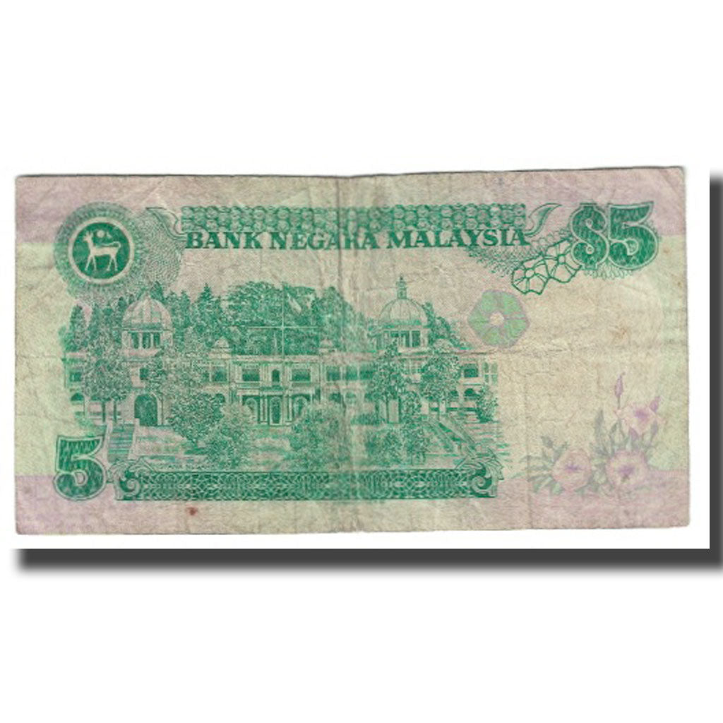 Banknote, Malaysia, 5 Ringgit, KM:35, VF(20-25)