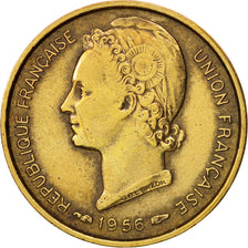 Togo, 5 Francs, 1956, Paris, EF(40-45), Aluminum-Bronze, KM:6, Lecompte:24