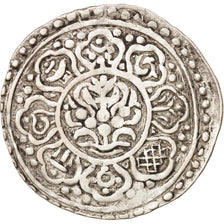 Tibet, Tangka, 1-1/2 Sho, 1895, EF(40-45), Silver, KM:C13.1