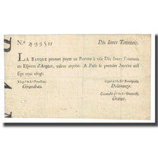 França, 10 Livres, 1720, 1720-07-01, EF(40-45), KM:A20a, Lafaurie:93