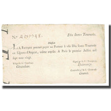 Frankrijk, 10 Livres, 1720, 1720-07-01, TTB, KM:A20a, Lafaurie:93