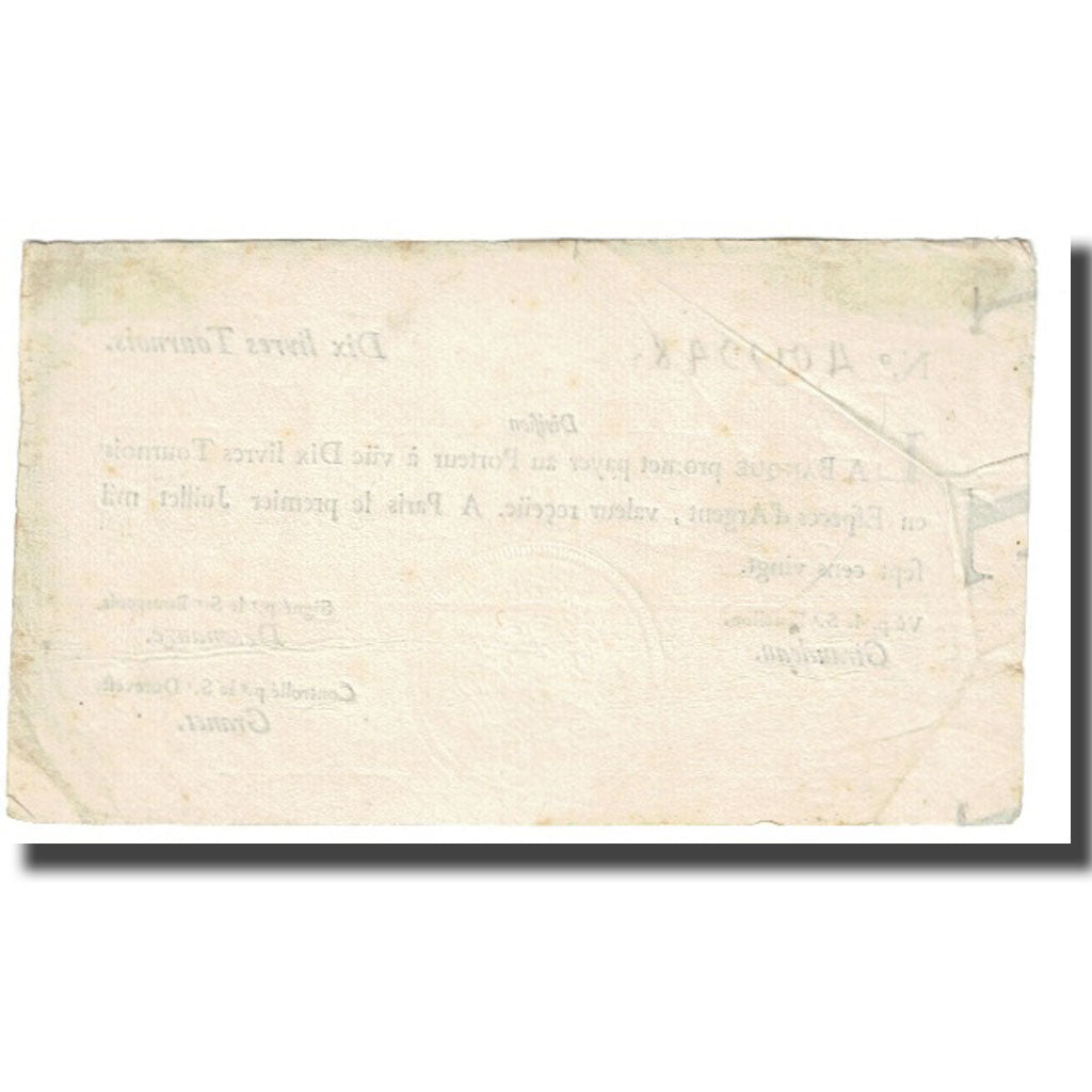 Frankrijk, 10 Livres, 1720, 1720-07-01, TTB, KM:A20a, Lafaurie:93
