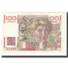 Francja, 100 Francs, Jeune Paysan, 1946, D AMBRIERES, GARGAM, 1946-12-19