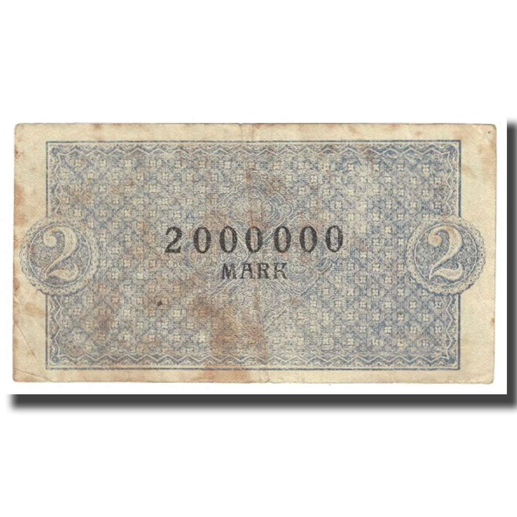 Banknote, Germany, Bochum, 2 Millionen Mark, Texte, 1923, 1923-08, EF(40-45)