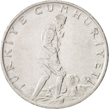 Turkey, 2-1/2 Lira, 1975, EF(40-45), Stainless Steel, KM:893.2