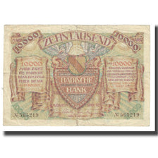 Geldschein, Deutschland, Mannheim, 10000 Mark, personnage, 1923, 1923-04-01, SS