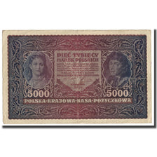 Banknote, Poland, 5000 Marek, 1920, 1920-02-07, KM:31, EF(40-45)