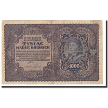 Banknot, Polska, 1000 Marek, 1919, 1919-08-23, KM:29, EF(40-45)