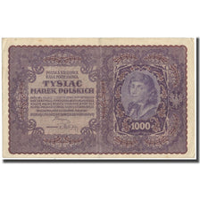Nota, Polónia, 1000 Marek, 1919, 1919-08-23, KM:29, EF(40-45)