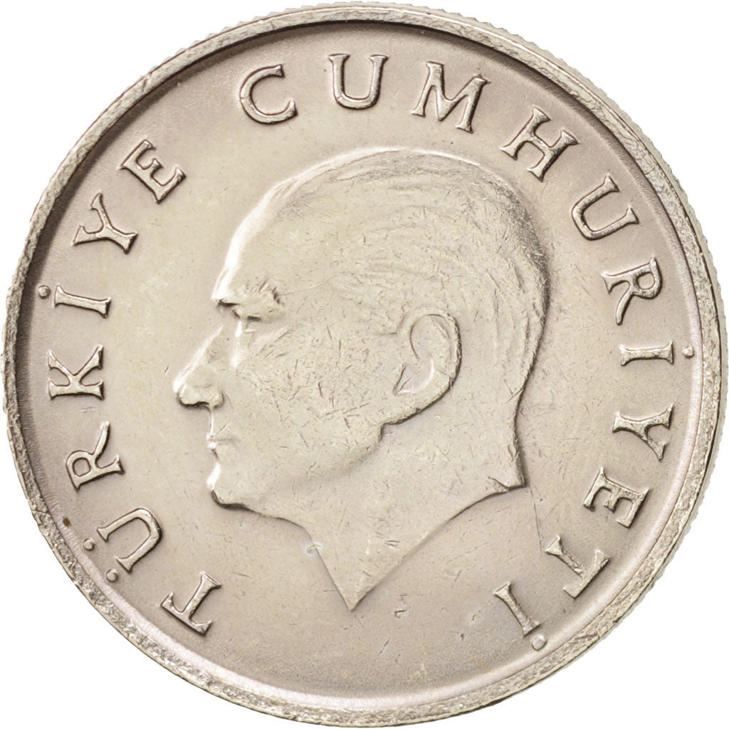 Turkey, 50 Lira, 1985, EF(40-45), Copper-Nickel-Zinc, KM:966