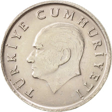 Turkey, 50 Lira, 1985, EF(40-45), Copper-Nickel-Zinc, KM:966