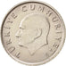 Turkey, 50 Lira, 1985, EF(40-45), Copper-Nickel-Zinc, KM:966
