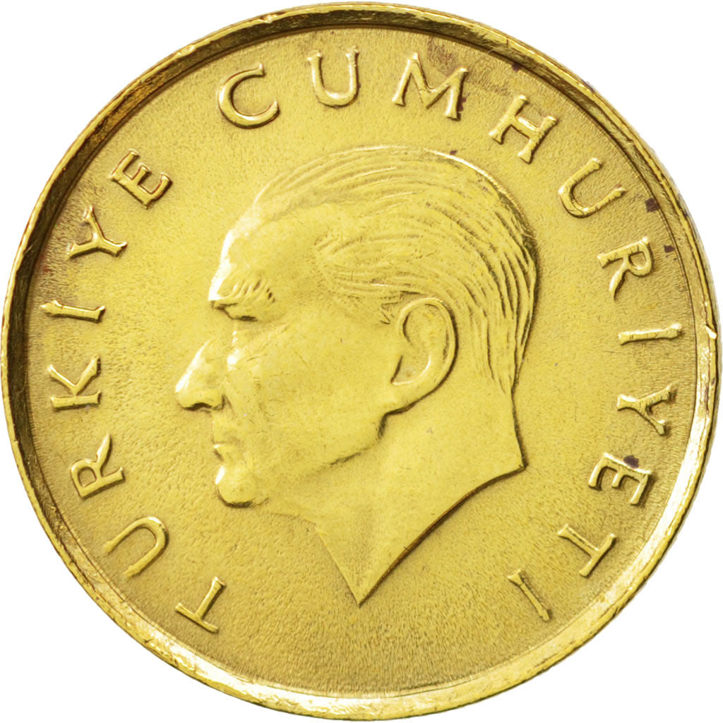 Turkey, 500 Lira, 1991, AU(55-58), Aluminum-Bronze, KM:989