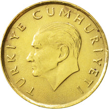 Turkey, 500 Lira, 1991, AU(55-58), Aluminum-Bronze, KM:989