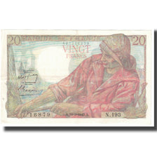Francia, 20 Francs, Pêcheur, 1949, P. Rousseau and R. Favre-Gilly, 1949-03-10