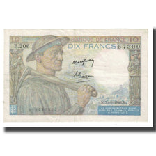France, 10 Francs, Mineur, 1949, P. Rousseau and R. Favre-Gilly, 1949-06-30