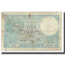 França, 10 Francs, Minerve, 1939, platet strohl, 1939-04-06, VF(20-25)
