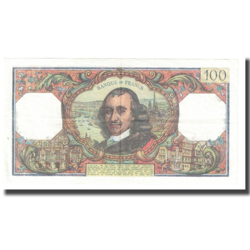Frankreich, 100 Francs, Corneille, 1977, R.Tondu-G.Bouchet-H.Morant, 1977-09-01