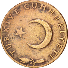 Turkey, 5 Kurus, 1959, EF(40-45), Bronze, KM:890.1