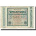 Banknote, Germany, 20 Milliarden Mark, 1923, 1923-10-01, KM:118a, EF(40-45)