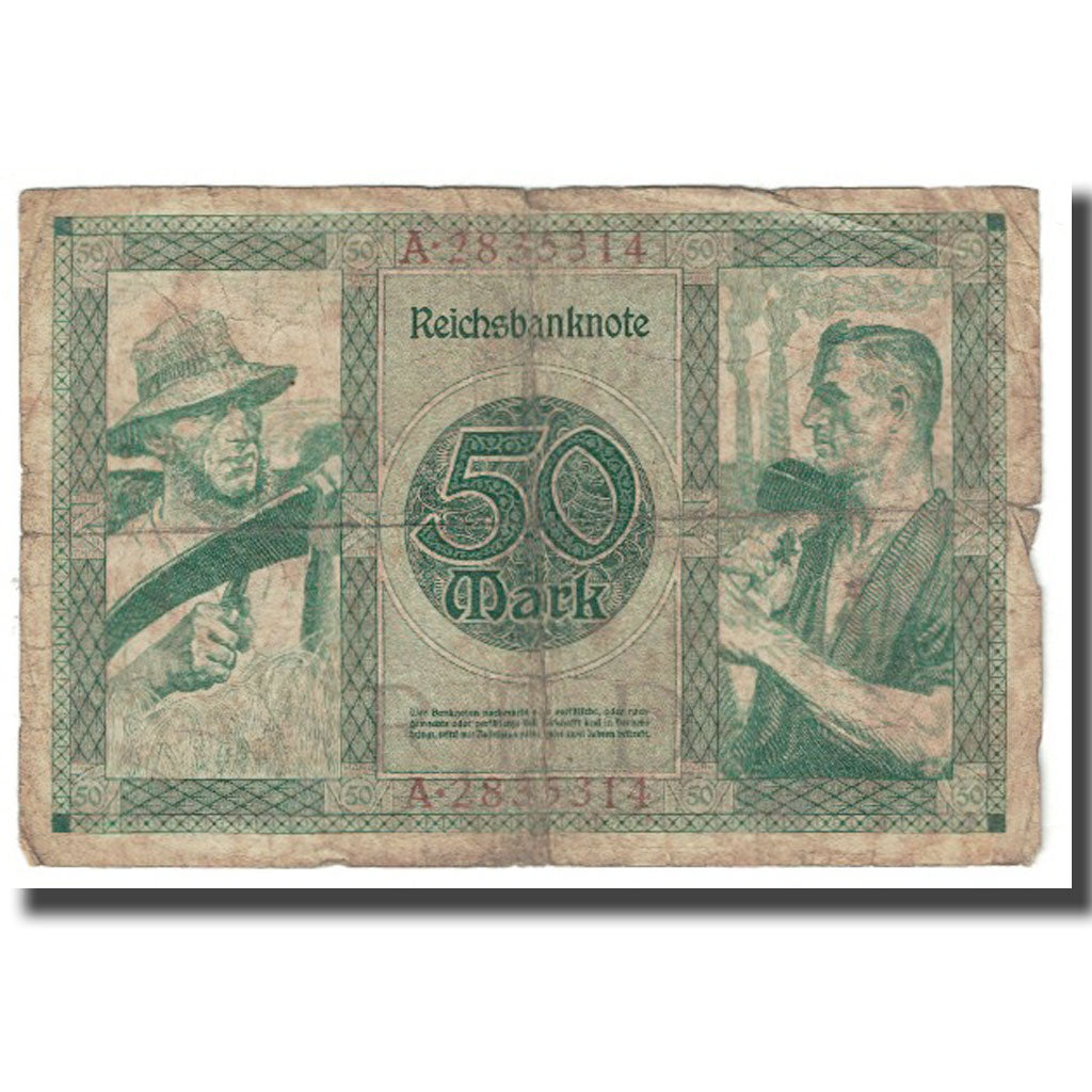 Banknote, Germany, 50 Mark, 1920, 1920-07-23, KM:68, VF(20-25)