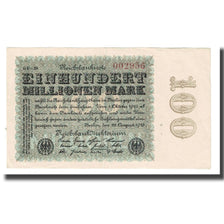 Biljet, Duitsland, 100 Millionen Mark, 1923, 1923-08-22, KM:107a, TTB