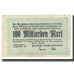 Billet, Allemagne, 100 Milliarden Mark, 1923, TB+