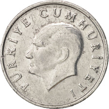 Turkey, 5 Lira, 1986, EF(40-45), Aluminum, KM:963