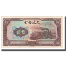 Banknote, China, 10 Yüan, 1941, KM:159a, AU(55-58)