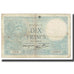 Francia, 10 Francs, Minerve, 1941, platet strohl, 1941-01-09, BC, Fayette:7.27