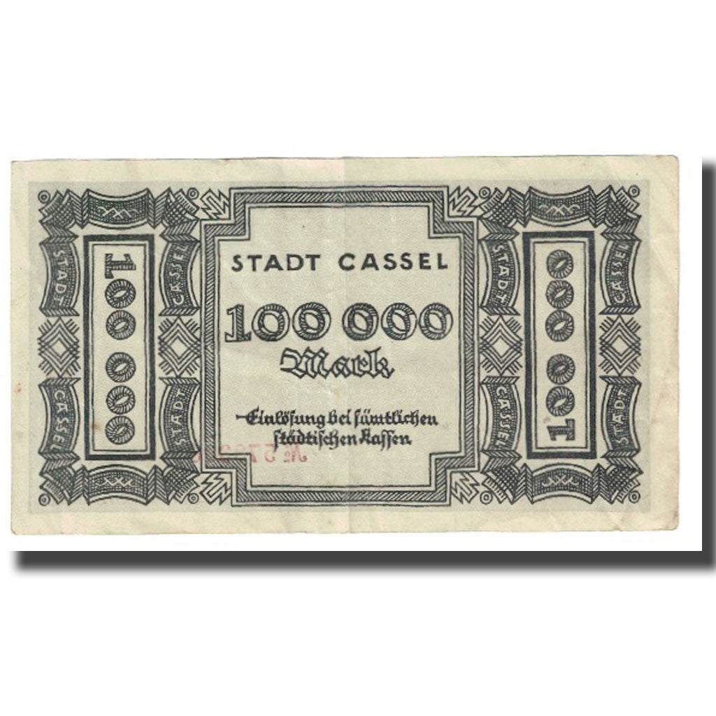 Banconote, Germania, 100000 Mark, Texte, 1923, 1923-08-20, BB, Mehl:718b