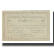 Geldschein, Österreich, Neustift-Innermanzing N.Ö. Gemeinde, 50 Heller, Texte