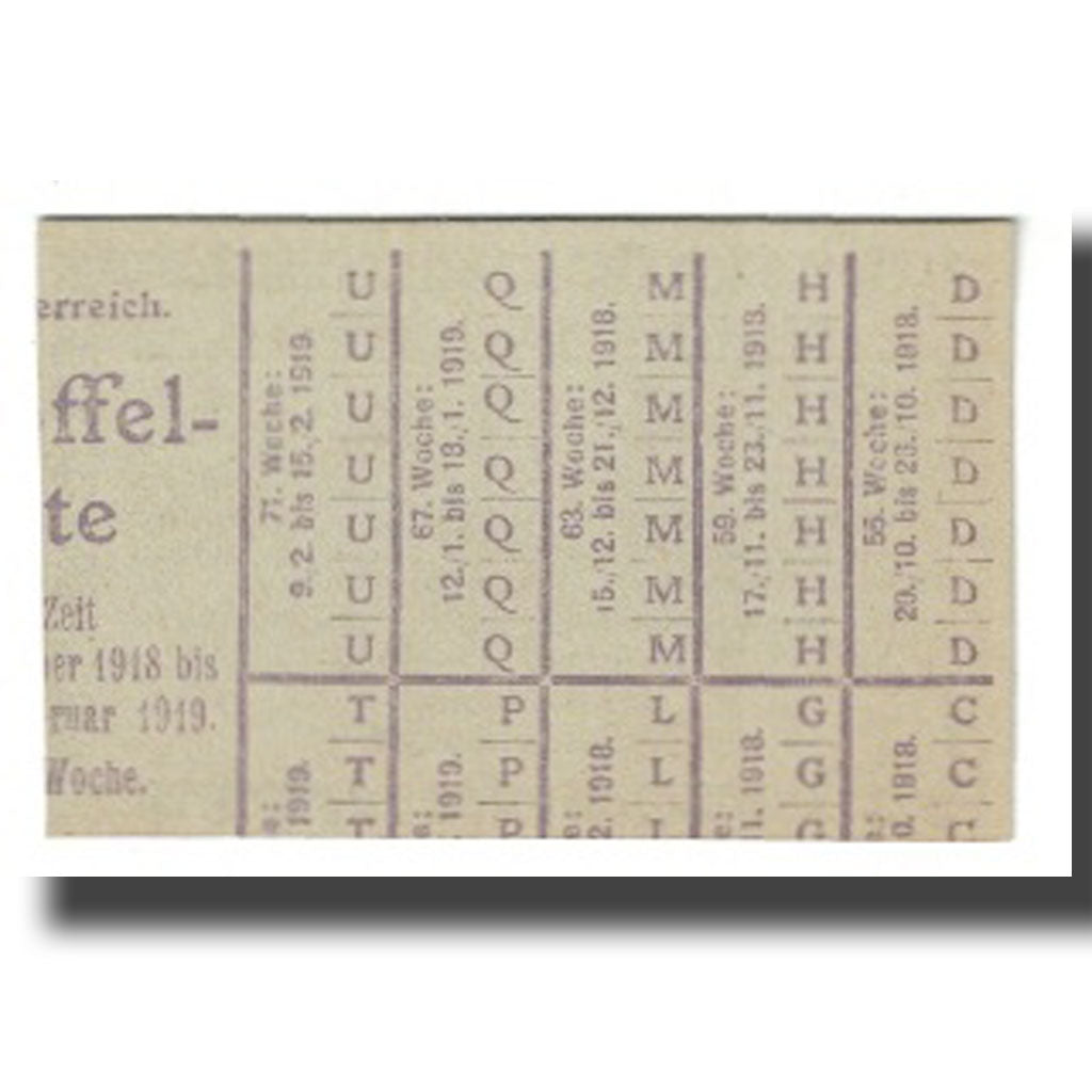 Geldschein, Österreich, Neustift-Innermanzing N.Ö. Gemeinde, 50 Heller, Texte