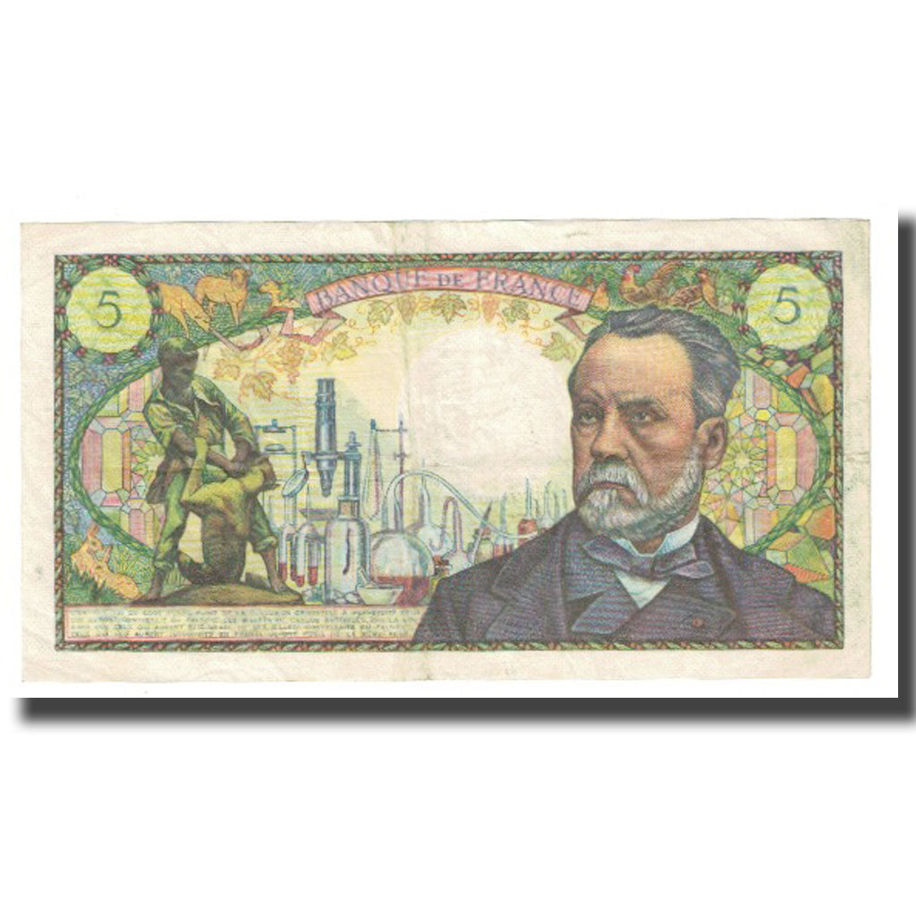 France, 5 Francs, Pasteur, 1966, R.Tondu-P.Gargam-H.Morant, 1966-11-04